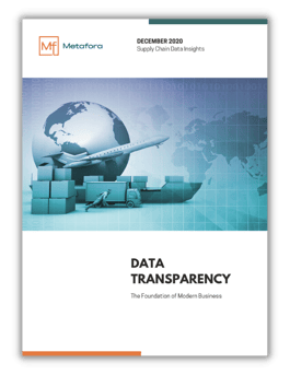 Metafora Supply Chain Data White Paper Cover image with shadow
